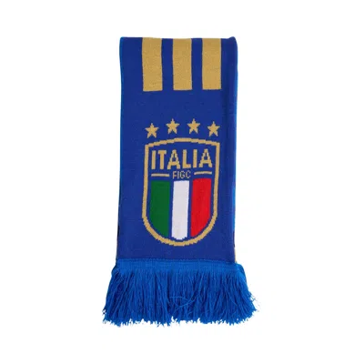 Pre-owned Adidas Originals Adidas Italy 26 Scarf 'bold Blue/hazy Beige' | Men's Size Onesize