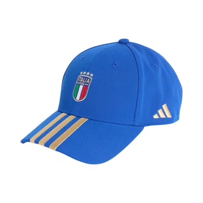 Pre-owned Adidas Originals Adidas Italy Cap 'bold Blue/hazy Beige' | Men's Size M/l