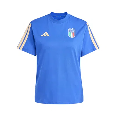 Pre-owned Adidas Originals Adidas Italy Dna T-shirt 'bold Blue' | Women's Size S
