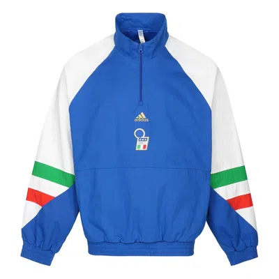 Adidas Originals Adidas Italy Icon Jacket In Blue