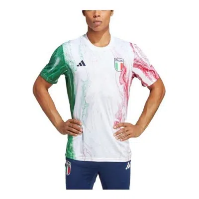 Adidas Originals Adidas Italy Pre-match Jersey 'green White Red'