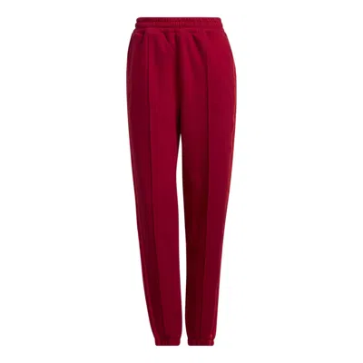 Adidas Originals Adidas Ivy Park Crossover Sweat Pant Side Stripe Drawstring Sports Long Pants Couple Style Red