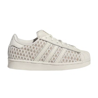 Pre-owned Adidas Originals Adidas Ivy Park X Superstar Little Kid 'ivytopia' | Cream | Kid's Size 10.5 In White