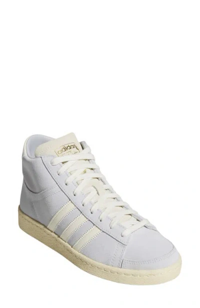 Adidas Originals Adidas Jabbar High Top Sneaker In White