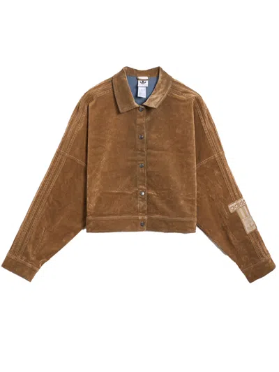 Adidas Originals Adidas Jacket In Brown