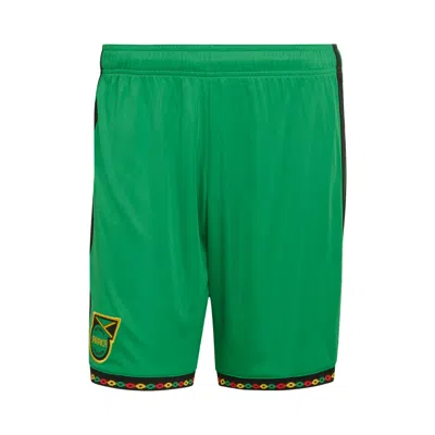 Pre-owned Adidas Originals Adidas Jamaica 26 X Bob Marley Home Shorts 'vivid Green' | Men's Size S