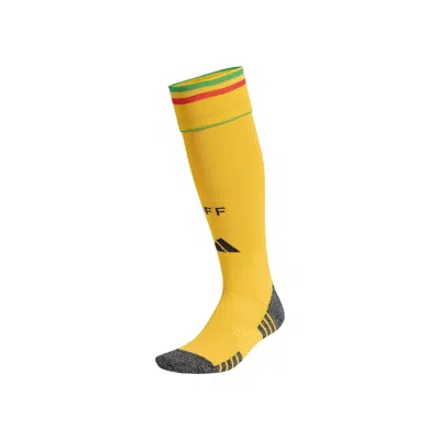 Pre-owned Adidas Originals Adidas Jamaica 26 X Bob Marley Home Socks 'bold Gold' | Yellow | Men's Size L