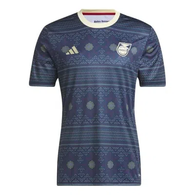 Adidas Originals Adidas Jamaica Tiro 23 Pre-match Jersey 'collegiate Navy' In Blue