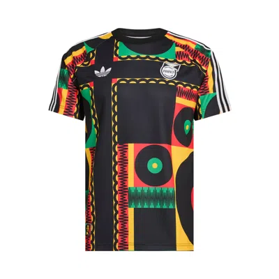 Pre-owned Adidas Originals Adidas Jamaica X Bob Marley Originals T-shirt 'multicolor' | Multi-color | Men's Size Xs