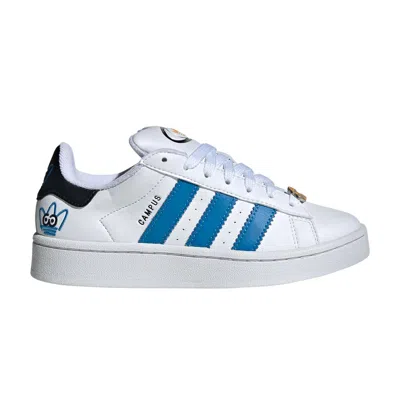 Pre-owned Adidas Originals Adidas James Jarvis X Campus 00s J 'abstract Trefoil' | White | Kid's Size 6.5