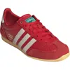 Adidas Originals Japan "better Scarlet Off White" Sneakers In Scarlet/off White/orange
