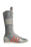 Adidas Originals Japan Vh Webbing And Suede-trimmed Reflective Nylon Sneakers In Silver/solar Orange/grey