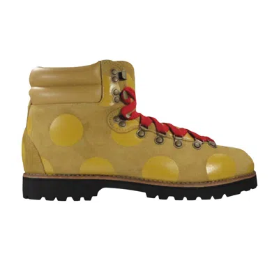 Pre-owned Adidas Originals Adidas Jeremy Scott X Hiking Boot 'polka Dots' | Yellow | Men's Size 11.5
