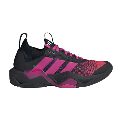 Pre-owned Adidas Originals Adidas Jeremy Scott X Wmns Rapidmove Adv 2 'pride' | Black | Women's Size 10.5