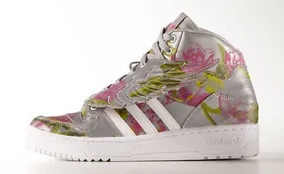 Pre-owned Adidas Originals Adidas Js Wings 3m 'floral' B26023 In Multi Solid Grey