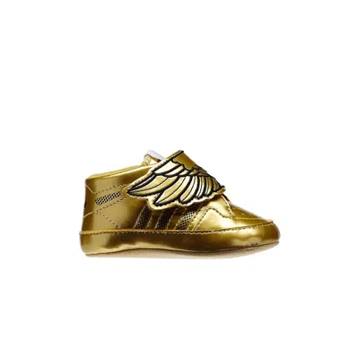 Pre-owned Adidas Originals Adidas Js Wings Cribpack | Gold | Infant Size 1