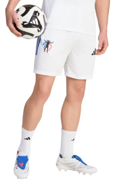 Adidas Originals Adidas Jude Bellingham Soccer Shorts In White