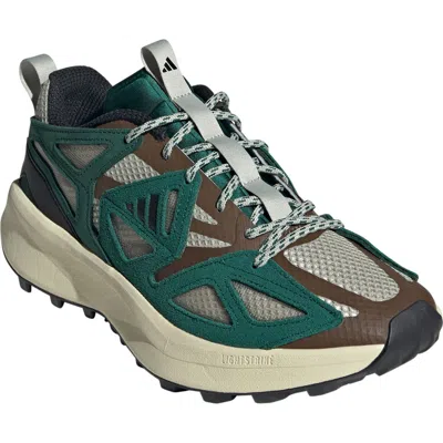 Adidas Originals Adidas Kantai Trail Hiking Sneaker In Grey/black/green