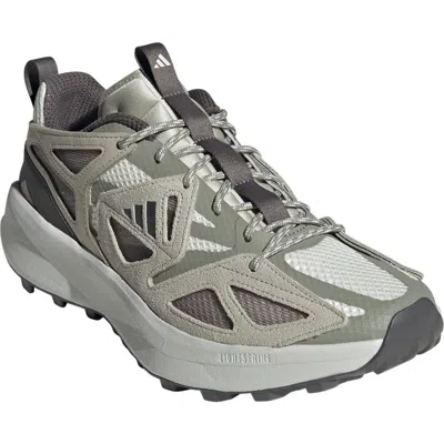 Adidas Originals Adidas Kantai Trail Hiking Sneaker In White/charcoal/putty Grey