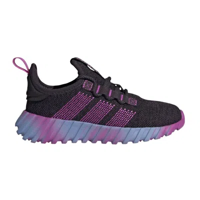Pre-owned Adidas Originals Adidas Kaptir Flow K 'aurora Black Purple Burst' | Kid's Size 1.5