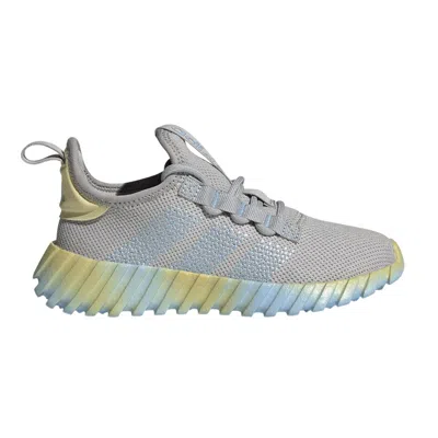 Pre-owned Adidas Originals Adidas Kaptir Flow K 'grey Glow Blue' | Kid's Size 5 In Gray