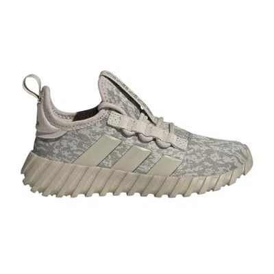 Pre-owned Adidas Originals Adidas Kaptir Flow K 'wonder Beige Silver Pebble' | Grey | Kid's Size 2 In Gray