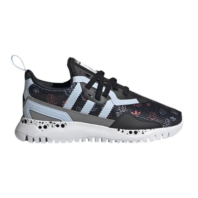 Pre-owned Adidas Originals Adidas Kevin Lyons X Originals Flex J 'black Clear Sky' | Kid's Size 10.5