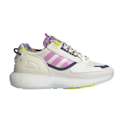 Pre-owned Adidas Originals Adidas Kevin Lyons X Zx 5000 Boost J 'monster' | White | Kid's Size 7