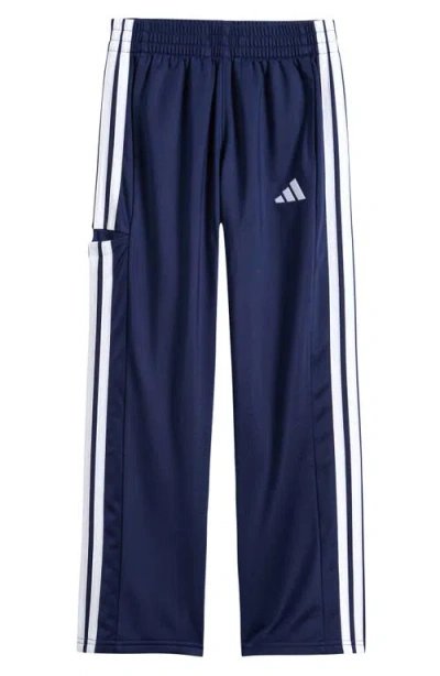 Adidas Originals Adidas Kids' 3-stripes Tricot Track Pants In Blue