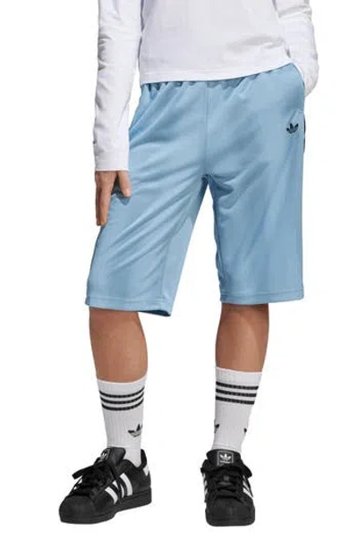 Adidas Originals Adidas Kids' 3-stripe Shorts In Blue
