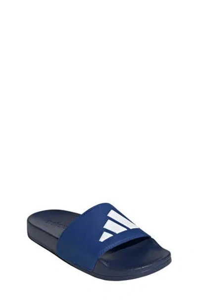 Adidas Originals Adidas Kids' Adilette Slide Sandal In Blue