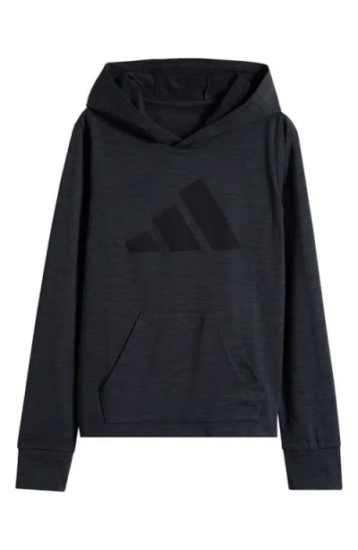 Adidas Originals Adidas Kids' All Sport Mélange Hoodie In Gray