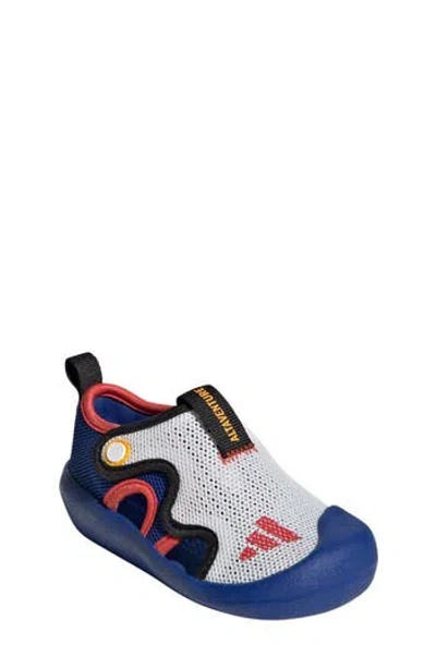 Adidas Originals Adidas Kids' Altaventure 3.0 Swim Sandal In Royal Blue/white/bright Red