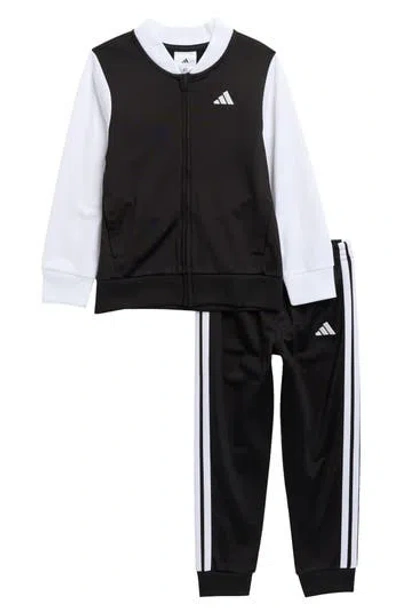 Adidas Originals Adidas Kids' Bomber Tracksuit Set In Black