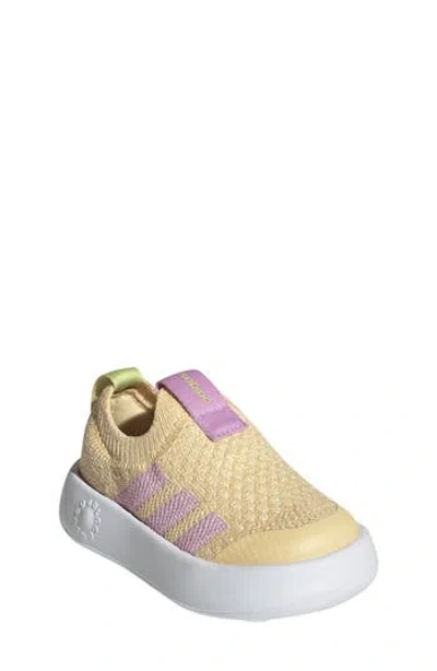 Adidas Originals Adidas Kids' Bubblecomfy Knit Slip-on Sneaker In Yellow