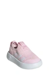 Adidas Originals Adidas Kids' Bubblecomfy Knit Sneaker In Clear Pink/footwear White