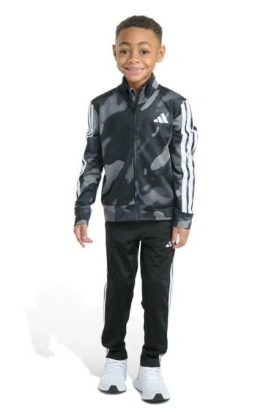 Adidas Originals Adidas Kids' Camo Track Jacket & Pants Set In Black