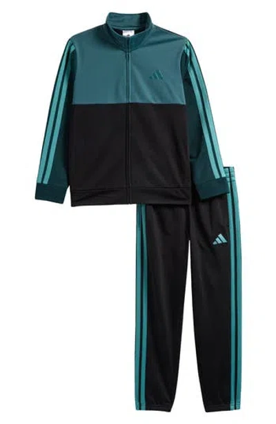 Adidas Originals Adidas Kids' Colorblock Tricot Jacket & Pants Set In Multi