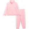 Adidas Originals Adidas Kids' Core Tricot Tracksuit In Pink