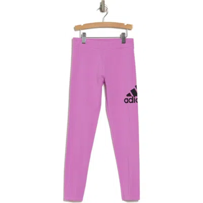 Adidas Originals Adidas Kids' Cotton Jersey Tights In Medium Purple