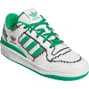 Adidas Originals Adidas Kids' Forum Low Basketball Sneaker In White