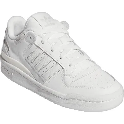 Adidas Originals Adidas Kids' Forum Low Basketball Sneaker In White/white/grey