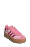 Adidas Originals Adidas Kids' Gazelle Bold Sneaker In Pink