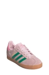 Adidas Originals Gazelle Comfort Closure Elastic Lace Shoes Kids In Pink