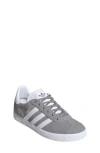 Adidas Originals Adidas Kids' Gazelle Low Top Sneaker In Grey/white/gold