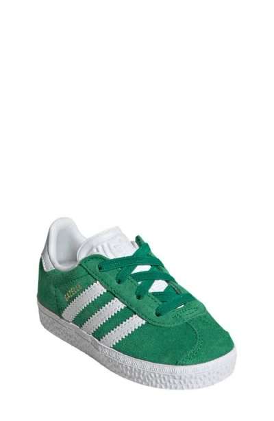 Adidas Originals Adidas Kids' Gazelle Sneaker In Green