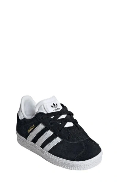 Adidas Originals Adidas Kids' Gazelle Sneaker In Black/white