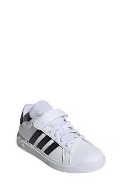 Adidas Originals Adidas Kids' Grand Court 2.0 Sneaker In Footwear White/core Black