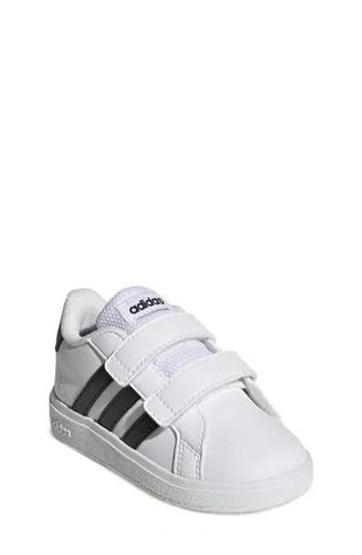 Adidas Originals Adidas Kids' Grand Court 2.0 Sneaker In Ftwr White/core Black