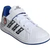 Adidas Originals Adidas Kids' Grand Court Spider-man Sneaker In White/black/royal Blue